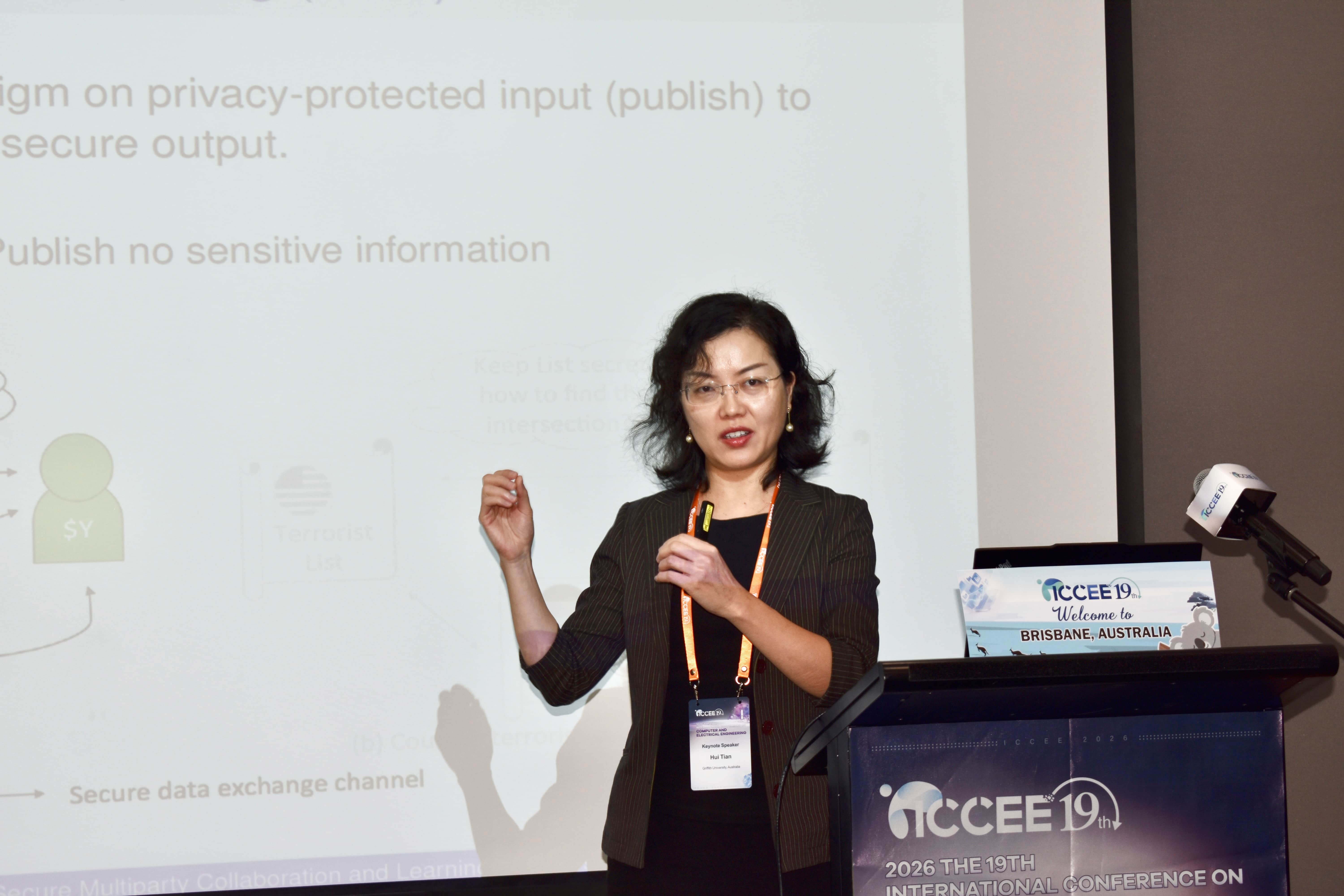 Assoc. Prof. Hui Tian - Keynote 1